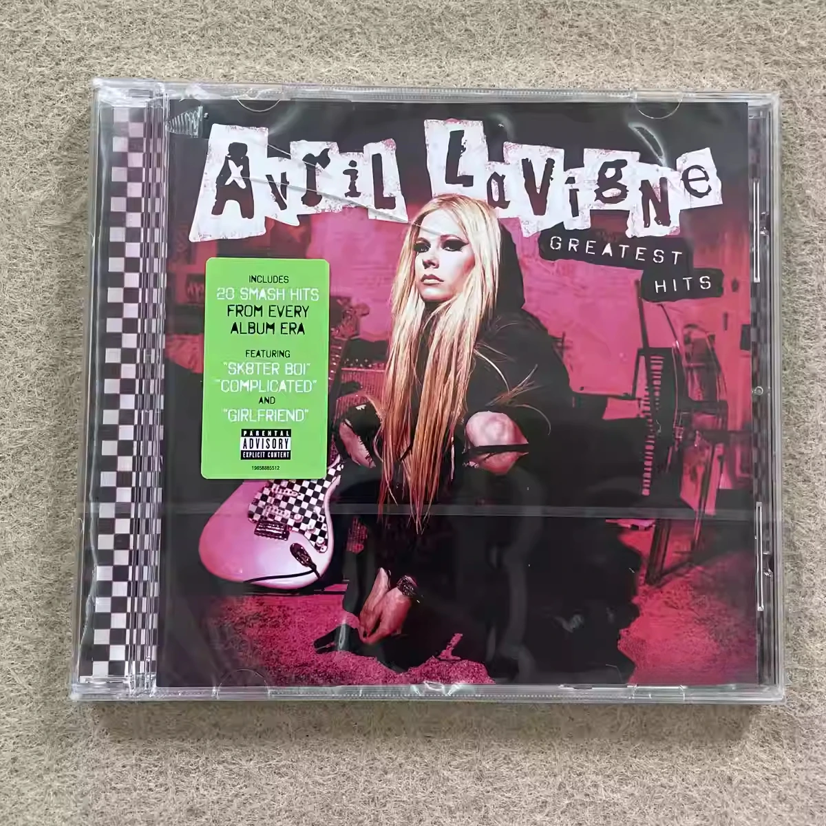 

CD Classic Pop-Punk Album Avril Lavigne Music CD Greatest Hits Music Record Cosplay Walkman Car Soundtracks Box Gifts