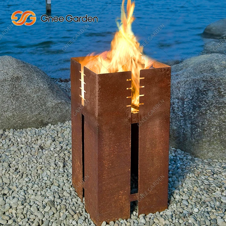 Portable Outdoor Barbeque Grill Bbq Corten Steel Corten Bbq Grills