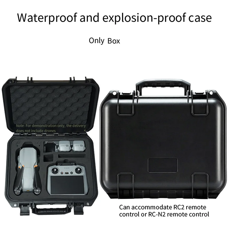 A003 Custodia antideflagrante Scatola di sicurezza Valigia protettiva resistente alla pressione Accessori per droni per DJI Air 3