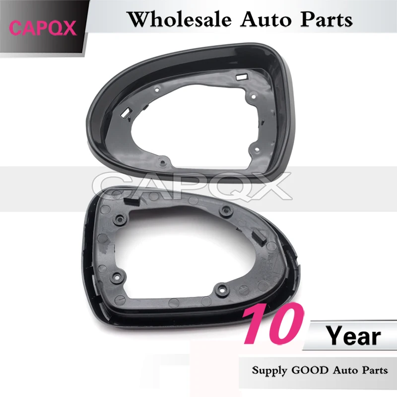 CAPQX مرآة الرؤية الخلفية غطاء غطاء ل DFSK المجد 500 E3 بدوره مصباح إشارة مرآة زجاجية إطار مرآة غطاء قذيفة سفلية