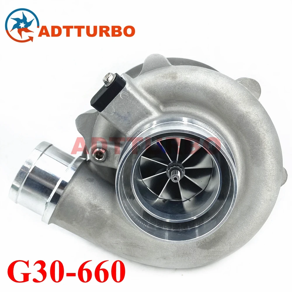 

Turbocharger G30 G30-660 Turbo 54mm G-Series Dual Ball Bearing Upgrade V-Band 0.83A/R 2.0L-3.5L 350-660 HP 880704-5002S Turbine