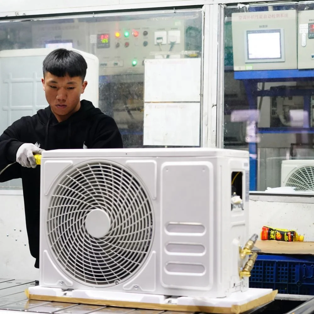 Energy-saving cooling fast wireless control AC unit, with environmental protection