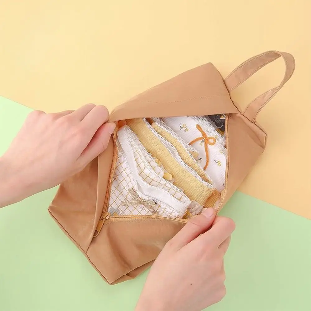 

Creative Multicolor Travel Underwear Bag Multi Purpose with Zipper Luggage Organizer Bag Washed Cloth Grocery Bag Handbag Travel