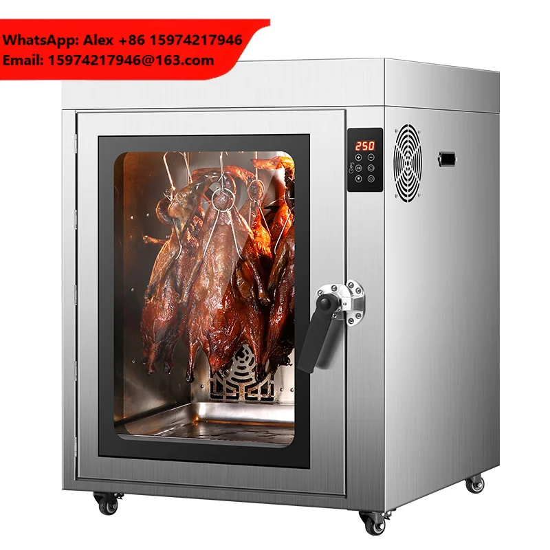 Electric Rotating Roast Chicken Oven Roast Fish Oven Pork Piglet Roaster Commercial Automatic Electric Roast Duck Oven
