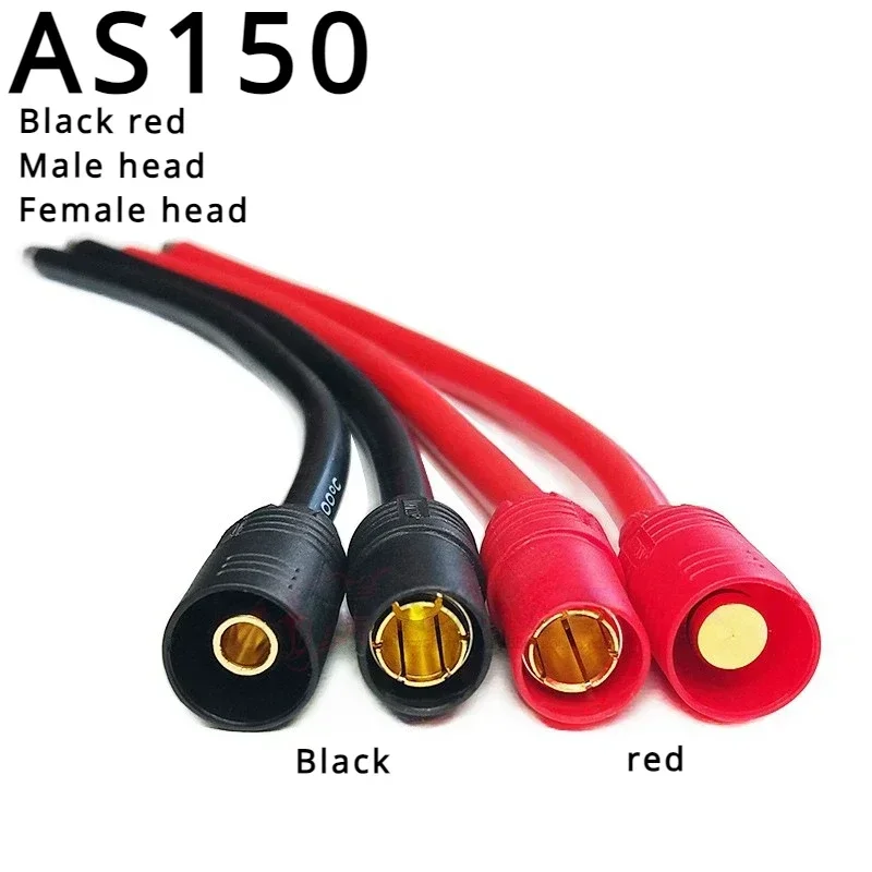 1/5/10Pcs/lot Amass AS150 10AWG/8AWG 20CM/30CM Wire Connector Silicone Wiring Silicon Cable RC Battery Parts