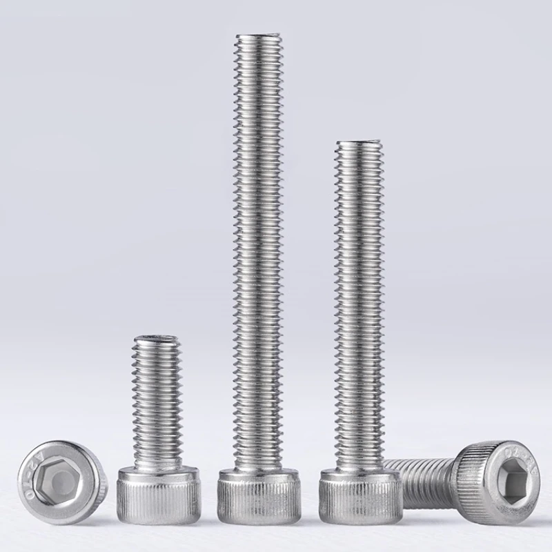 M3 M4 M5 M6 M8 M10 M12 Left hand thread Hex Hexagon Socket Screw Reverse thread Cup Head Allen Bolts 304 Stainless Steel DIN912