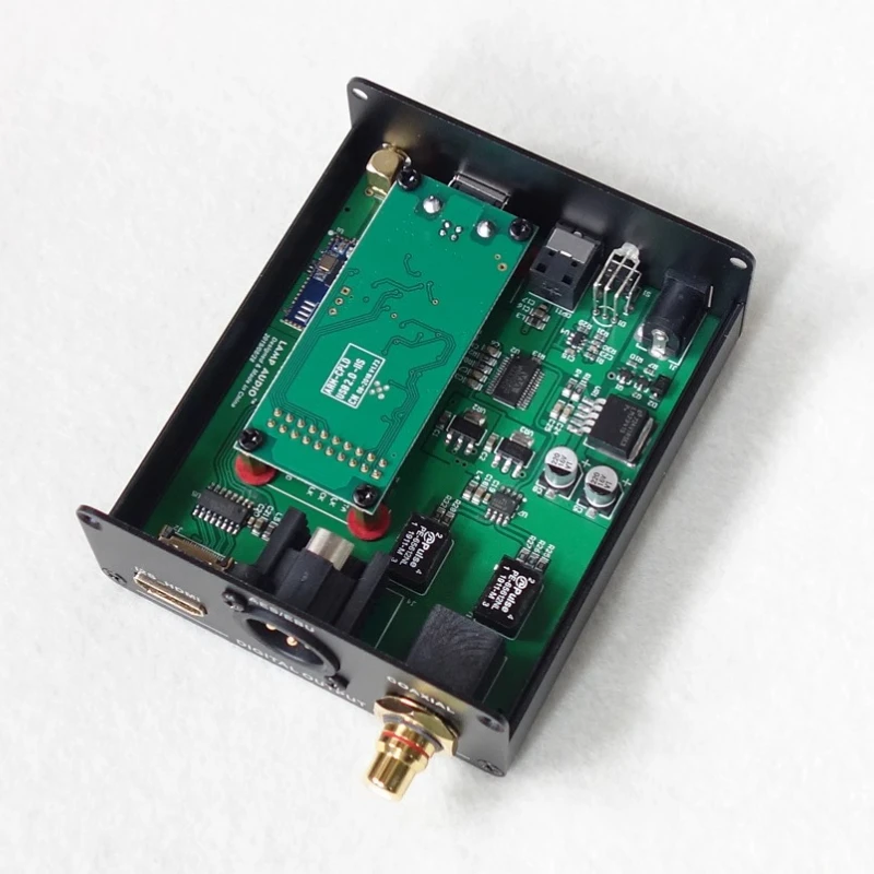 aptxHD Bluetooth Wireless Audio Receiver USB Digital Interface to AES Optical Fiber Coaxial HDMI Output Decoder