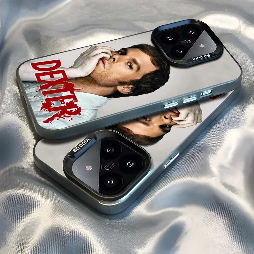 Dexter Morgan Phone Case IMD Phone Case For IPhone 16 15 14 13 12 11 Pro Max Plus Color Silver Cover