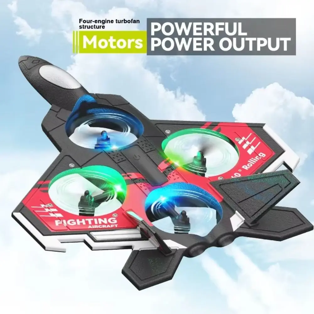 

Пенопластовый самолет с дистанционным управлением из пенопласта, радиоуправляемый самолет с дистанционным управлением, перезаряжаемый четырехмоторный вертолет, портативный с подсветкой