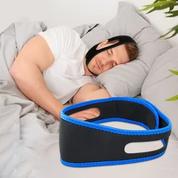 Anti Snoring Belt Triangular Chin Strap Mouth Guard Gifts for Women Men Better Breath Health Snore Stopper Bandage Sleep Aid