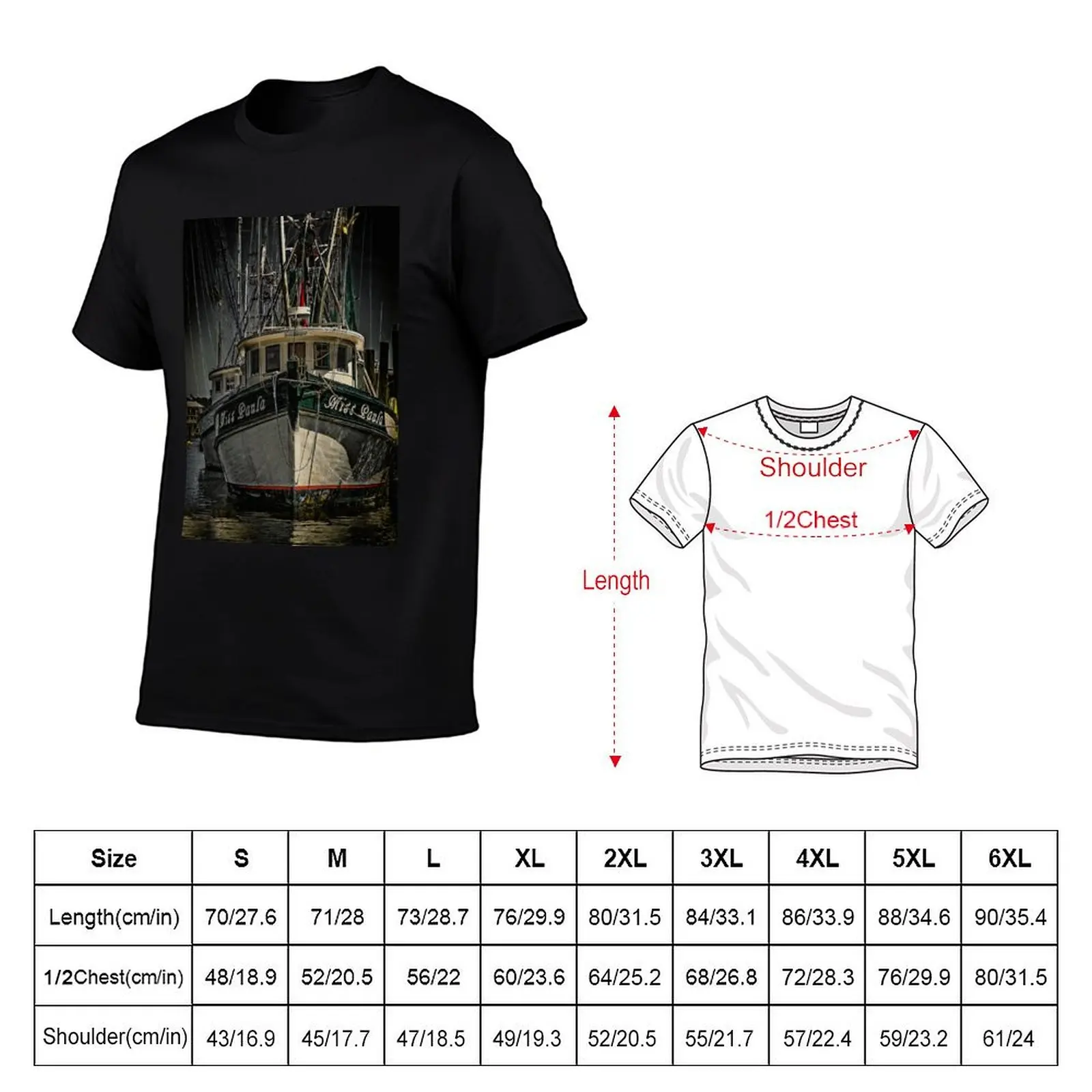 Miss Paula Fishing Vessel T-Shirt Creative Graphic Tee Shirt