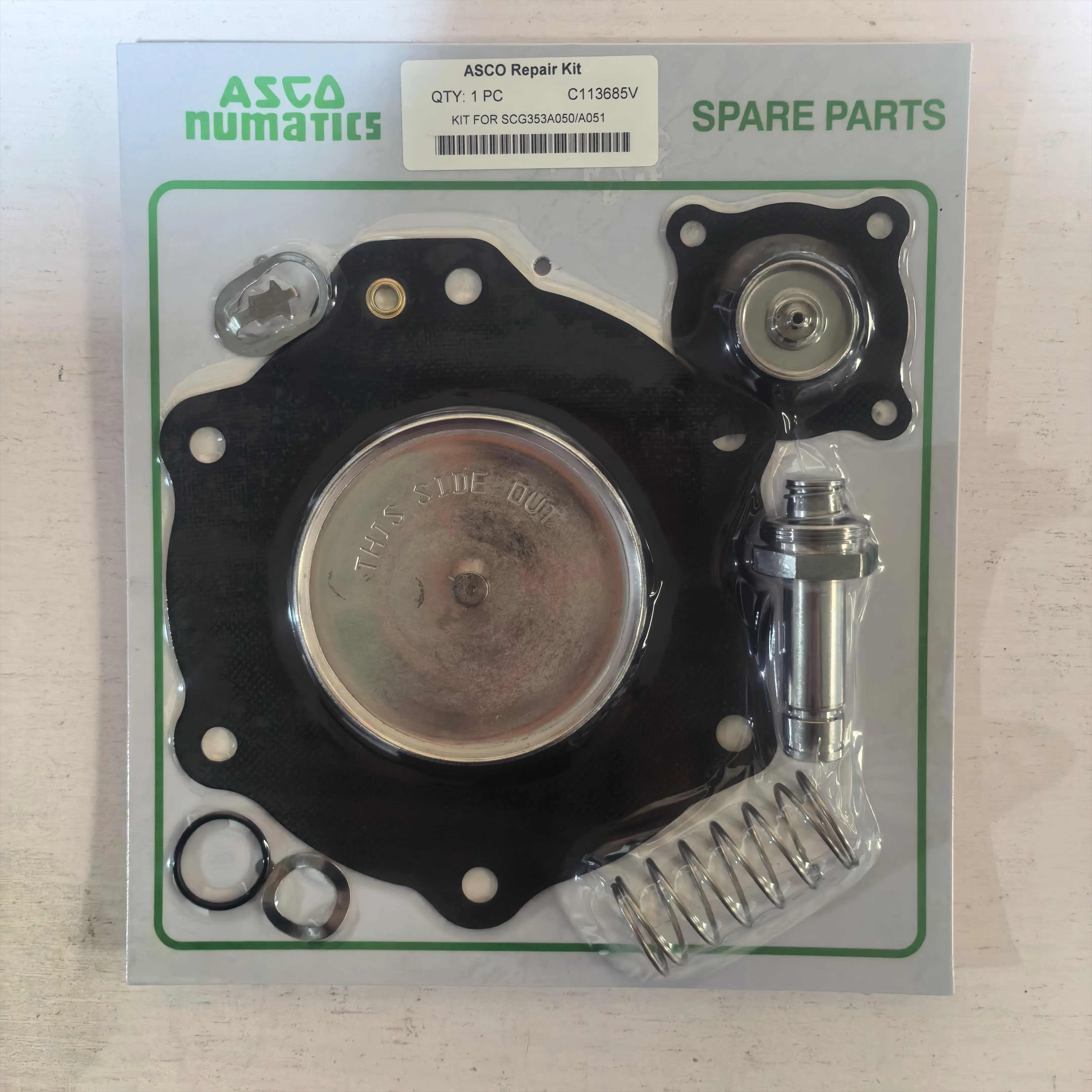 2inch C113684 K0950 ASCO Diaphragm For 2′′ 2 1/2′′ VITON Dust Collector Pulse Jet Valve G353A048 G353A049