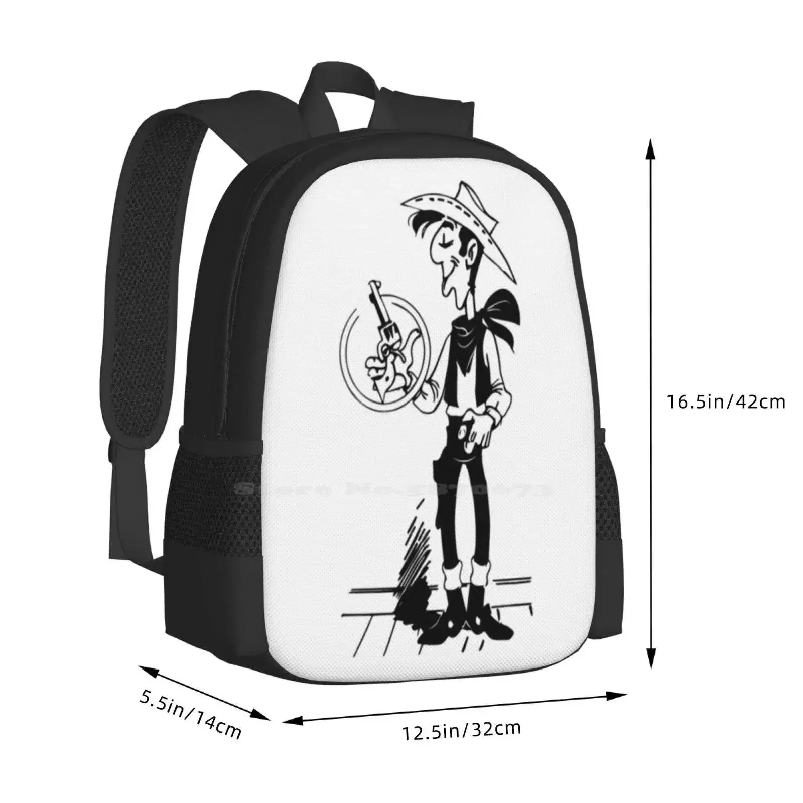 لاكي لوك رائجة البيع حقيبة مدرسية على ظهره حقائب الموضة لاكي لوك #3