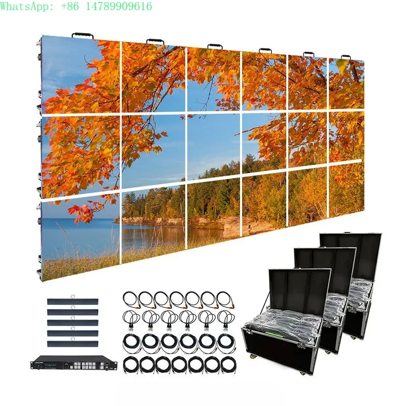 Outdoor Custom Waterproof LED Roll-up Display ScreenRental Outdoor LED Display Outdoor Visual Solutions Digital LED Displays Out