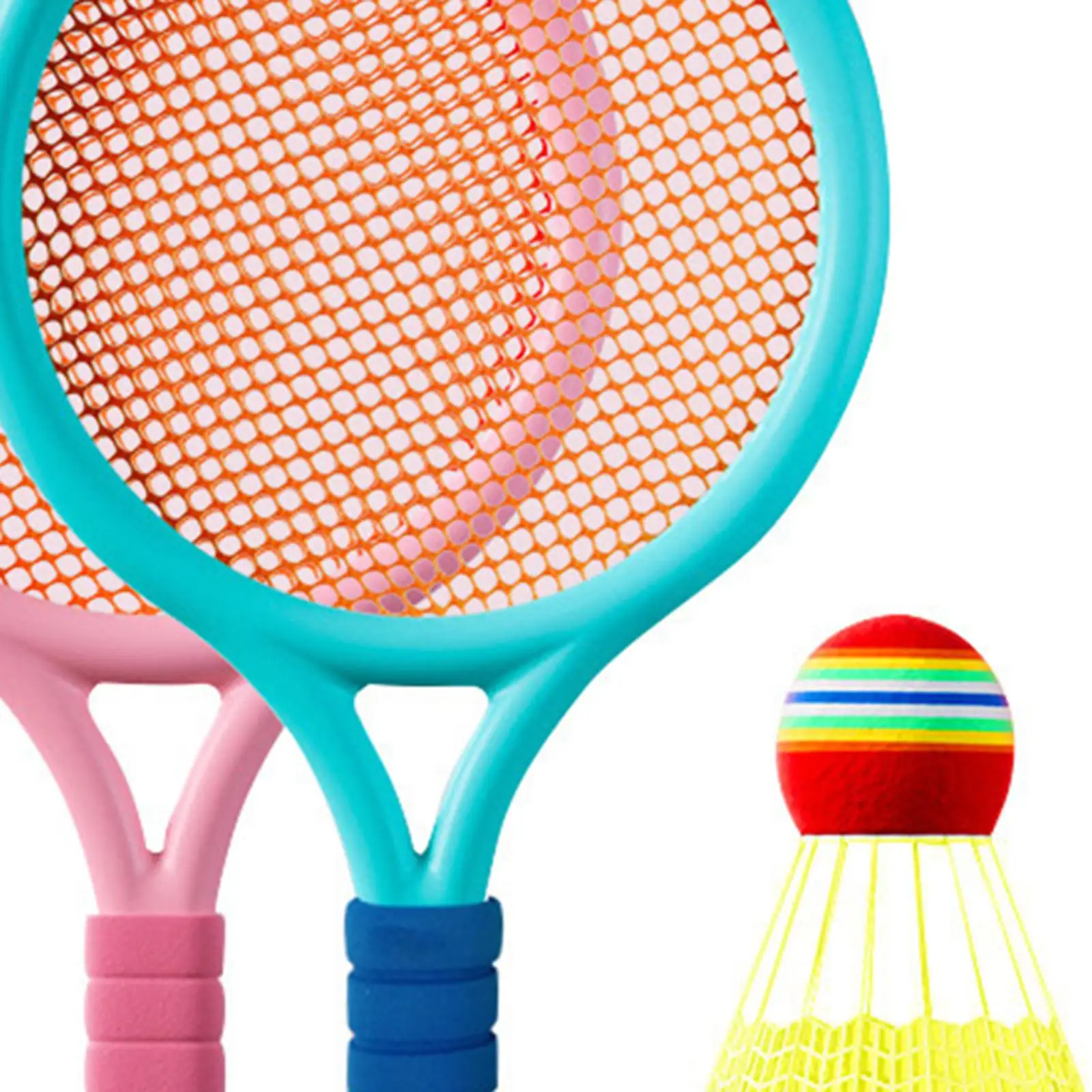 

Children Badminton Tennis Set with Ball and Shuttlecock Tennis Racket Tennis Racquets for Playing Beach Toys Outdoor Indoor Boys