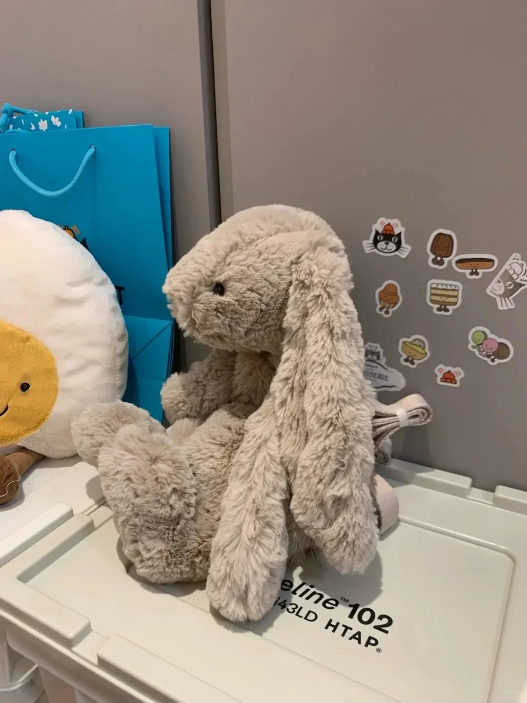 

Оригинальный рюкзак серии Jelly Cat Bonnie Rabbit, плюшевая кукла, интерактивная игрушка-компаньон для кошек и собак, подарок на праздник