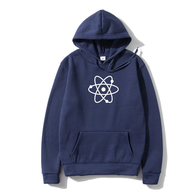 

Science Atom New Cooleek Nerd Mens Fleece Fleece Cotton mens Hoodie custom printed hip hop funny Hoody mens Hoody