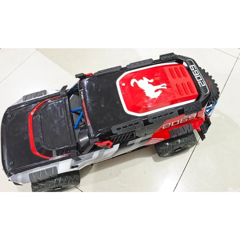 MJX H8P 1/8 Scale RC Crawler Car Body Armor Protector Set  Wheel Eyebrow Armor Arches Cover Rc Car Upgrade Accessories