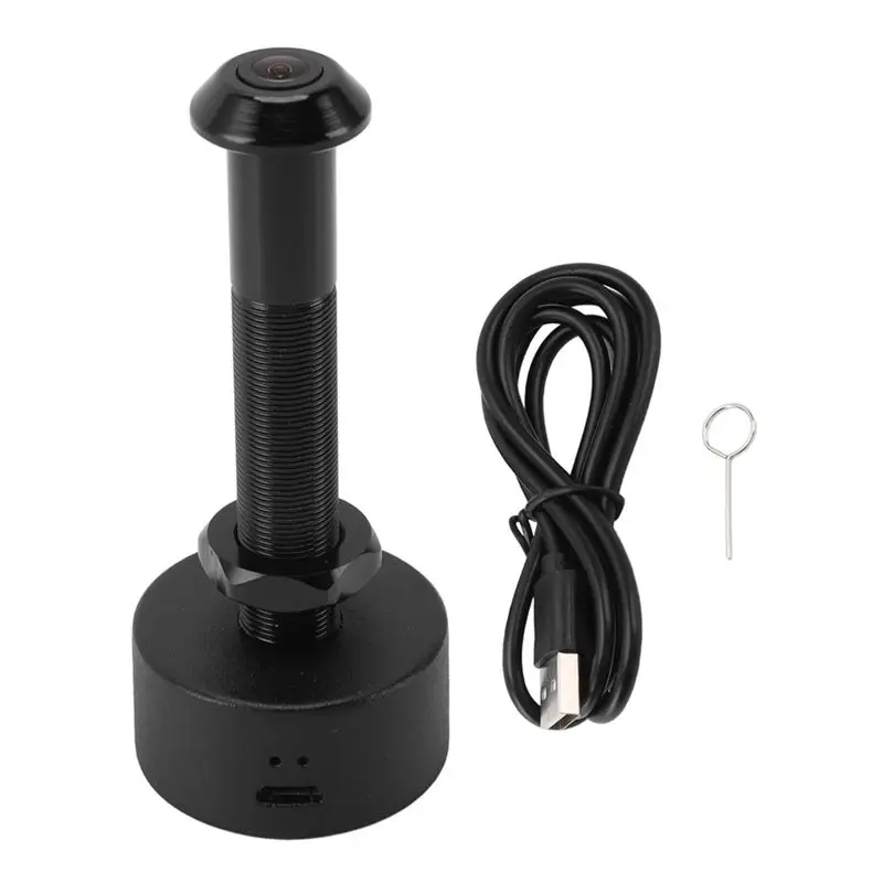 ABFU-Smart Wifi Peephole Camera 1080P HD 150° Wide Angle Lens For Enhanced For Home Security Monitoring