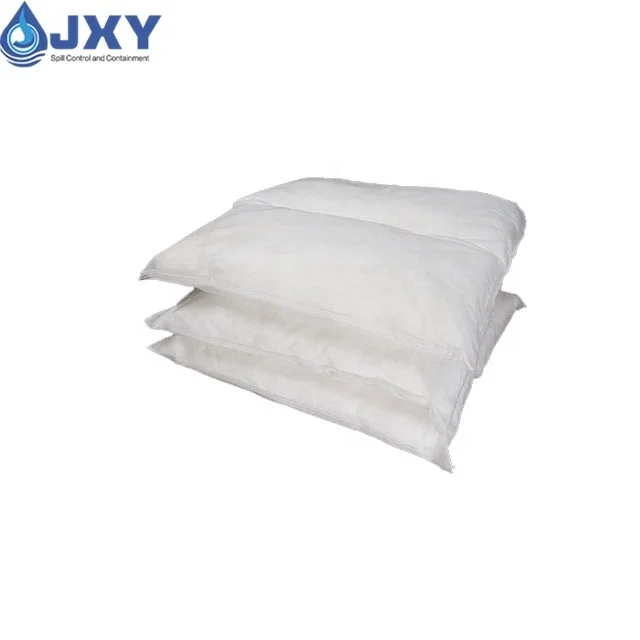 Cuscini assorbenti solo olio industriale per catturare gocce d'olio e fuoriuscite d'olio