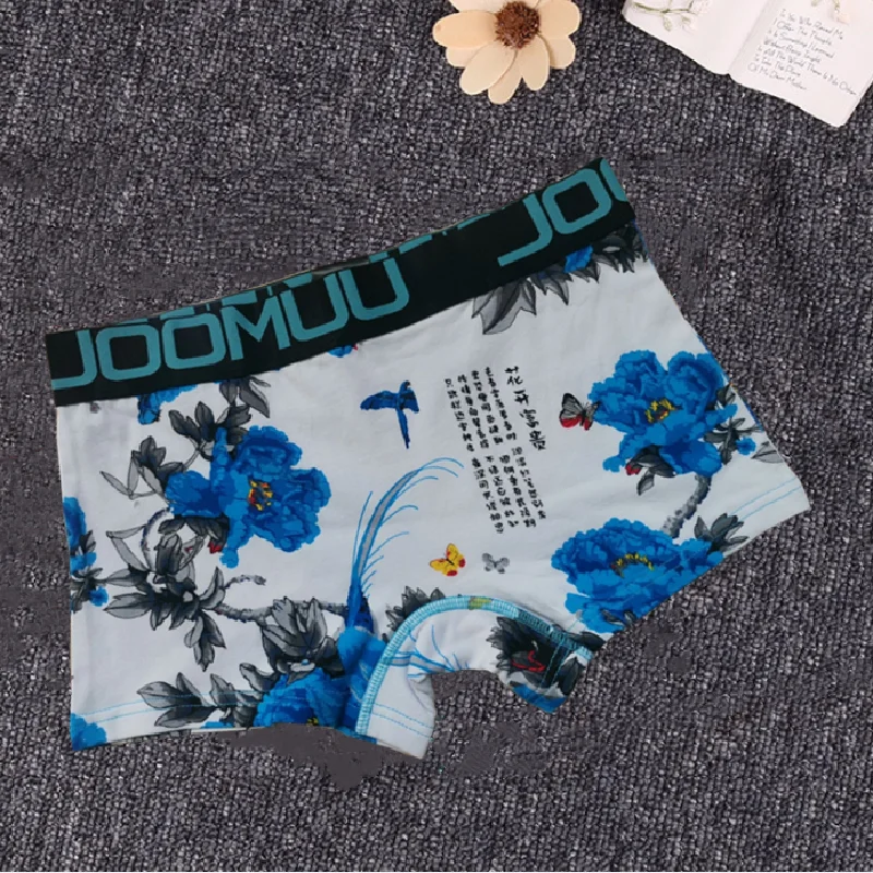 Dames katoenen print cartoon boxershorts boyshort dames ademend comfortabel elastisch veiligheidsslipje vrouwelijk ondergoed shorts