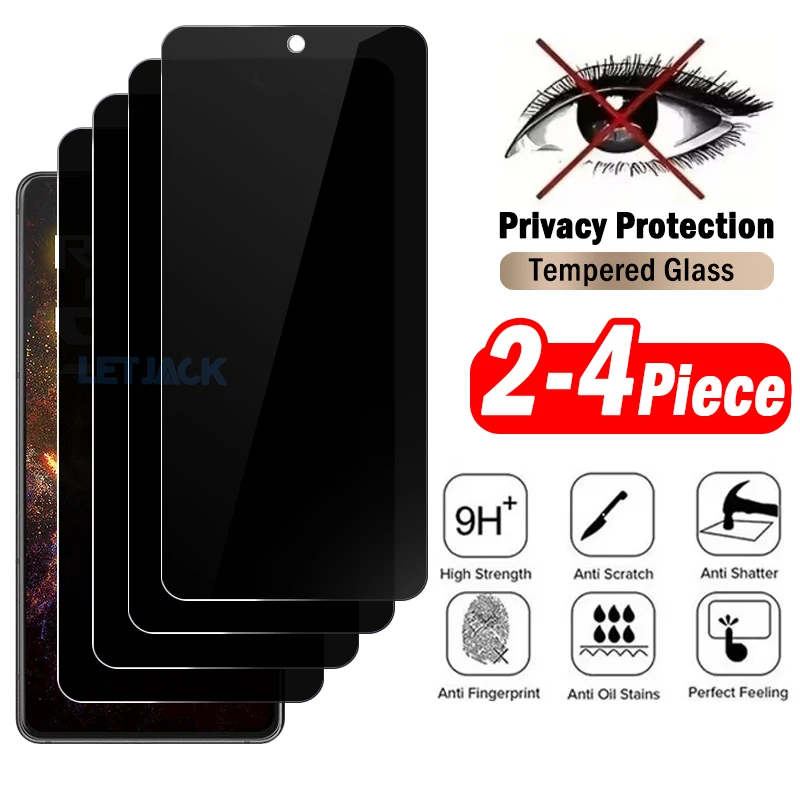 

2-4Piece Anti-spy Privacy Screen Protector for Asus ROG Phone 9 8 Pro 9 SE Zenfone 12 11 Ultra Tempered Glass Protective Film