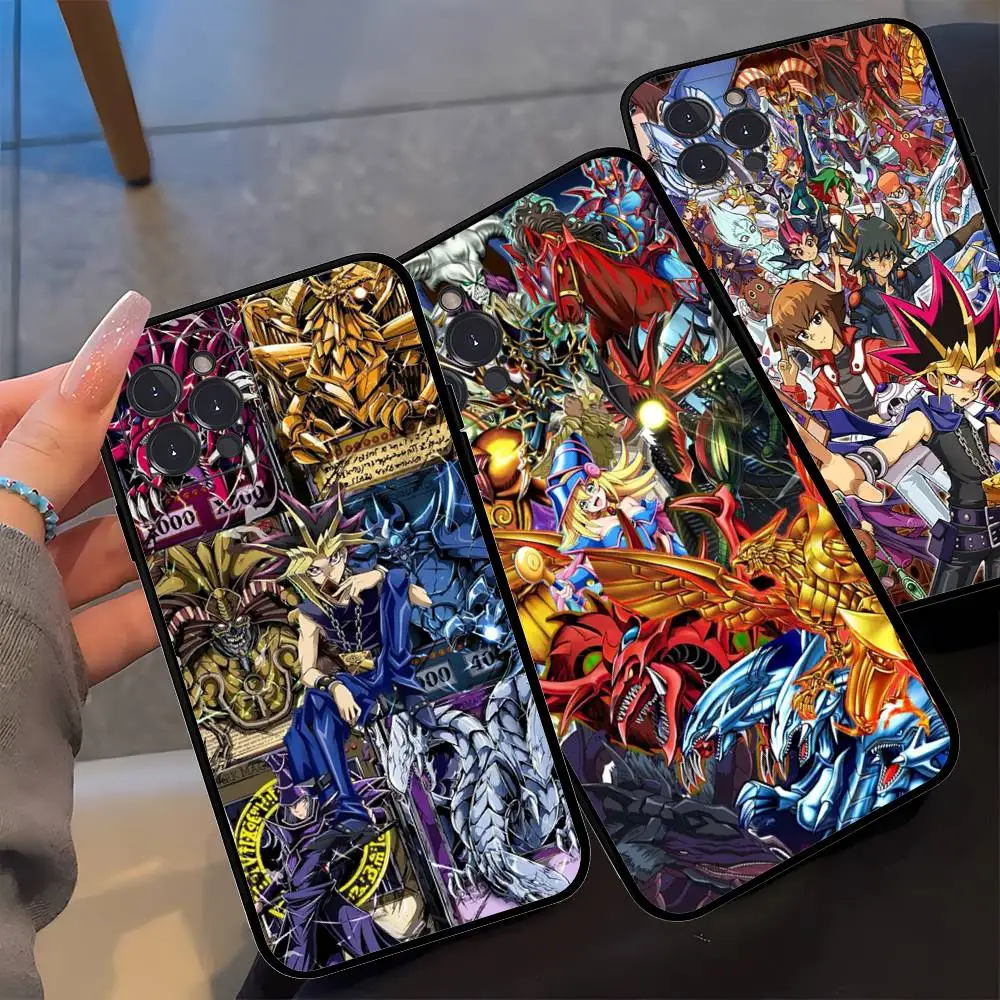 Yu-Gi-Oh Handyhülle für iPhone 17 16 15 14 13 12 11 Pro Max 17 Air Pro Max Rückseiten-Abdeckung