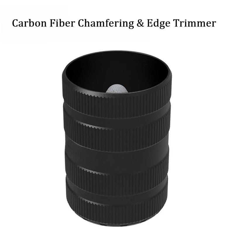 Carbon Fiber Front Fork Chamfering Tool Bike Seat Post Handlebar Tube Deburring Edge Trimmer