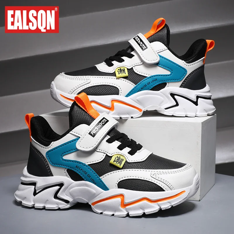 Fashion Children Sneakers Boys Shoes Leather Pu Kids Shoes School Casual 6 To 12 Years Sports Tennis Sneakers for Girls