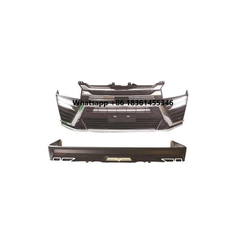 

Factory Sale Front Bumper Grille Rear Diffuser Body Kit For Hiace 2005-2018