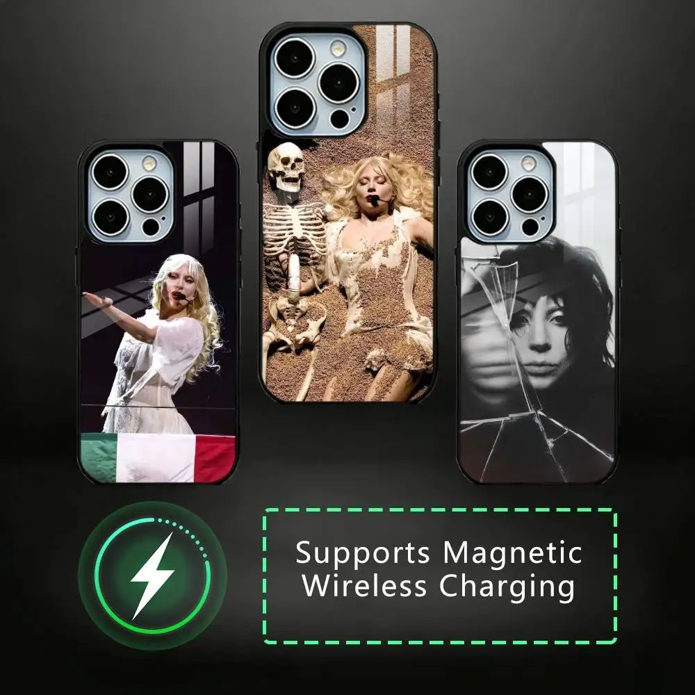 

Singer M-Melanie Martinez Phone Case For iPhone17,16,15,14,13,12,11 Plus,Pro Allows magnetic wireless charging