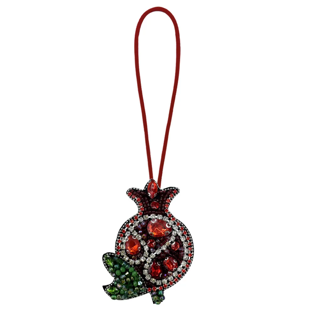Hanging Rope Novelty Bag Charm Keychain Charm Playful Fruit Bead For Art Projects Party Favors Gift Idea