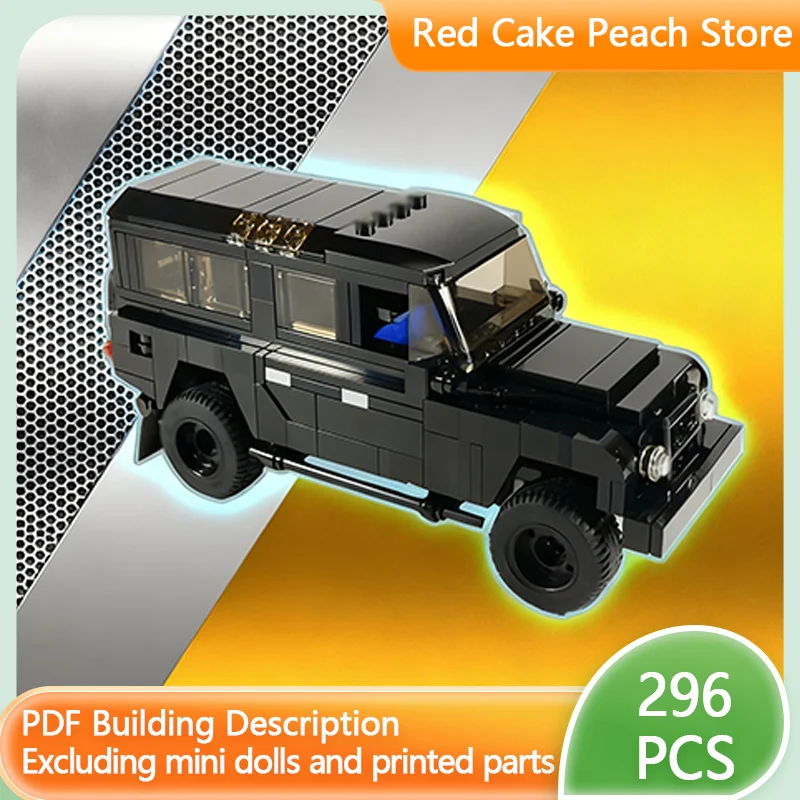 

Speed Racing Car Model MOC Building Bricks Defender Off-Road Vehicle Modular Technology Children Holiday Gifts Assemble Toy Suit