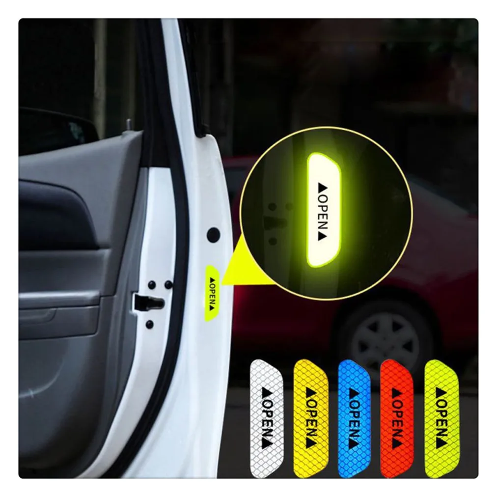 4Pcs/Set Car Accessories Exterior Door Stickers DIY for BMW M550i 120d 120i 740Le iX3 i3s i3 E70 X5 M M3 M8