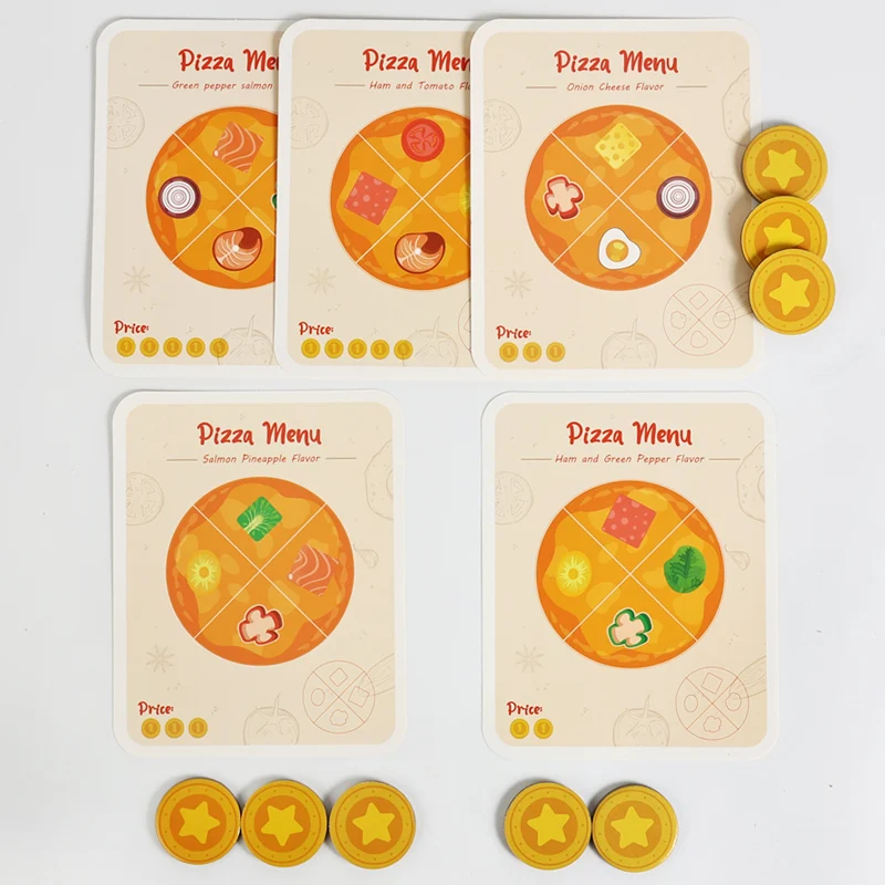 Kinderen doen alsof lekkernijen spelen gesimuleerd keukenspeelgoed Houten snijden Pizza Voedsel Kinderspeelgoed Object Cognitie Jongens Meisje Verjaardagscadeau