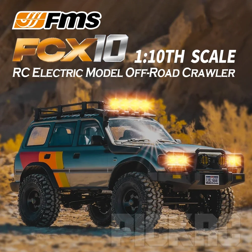 Test i opinie o modelu samochodu RC FMS FCX10 LC80 RS Land Cruiser RTR 1/10
