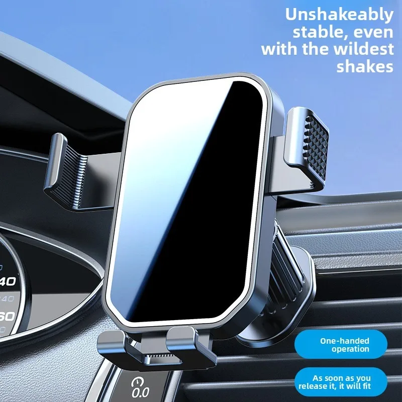

Car Phone Holder Car Air Outlet Navigation Phone Holder Universal Gravity Automatic Clamping Mirror Support Bracket Accessories