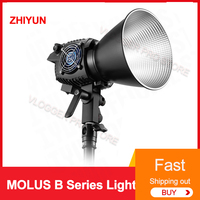 ZHIYUN MOLUS Video Light 500W LED Photography Lighting Fill Light for Youtube TikTok Photos Studio Video B100 B200 B300 B500