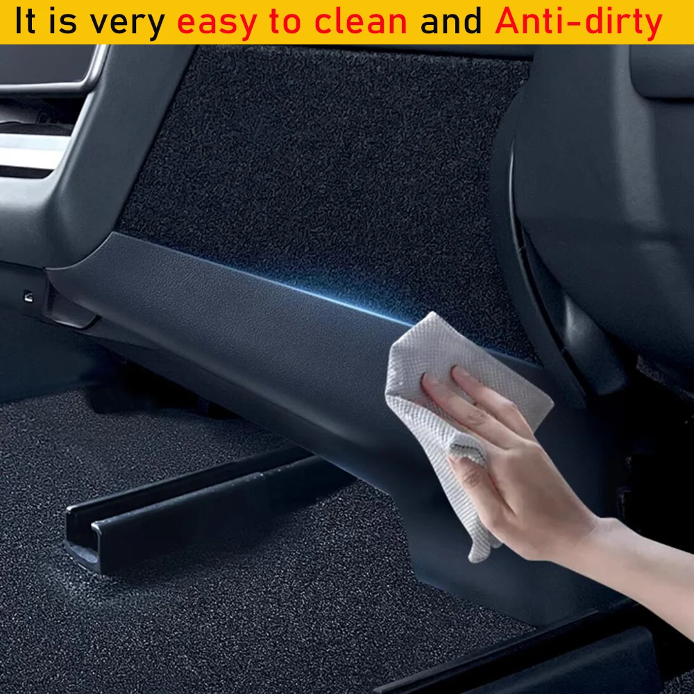 For Tesla Model 3 Highland 2024 2025 Central Armrest Box Rear Seat Child Anti-Kick Board Anti Dirty Model3 Protect Panel Cover