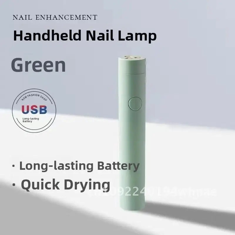 

Portable Handheld Nail Art One - Line Lamp, Rechargeable Spotlight Type, Quick - Drying Mini UV Gel Lamp for Nail Tips
