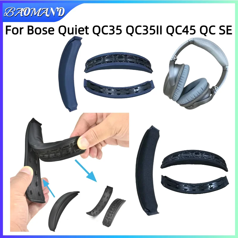 

Protein Leather Earpads Cushions for Bose Quiet QC35 QC35II QC45 QC SE Headphones, Replacement Ear Pads Headset