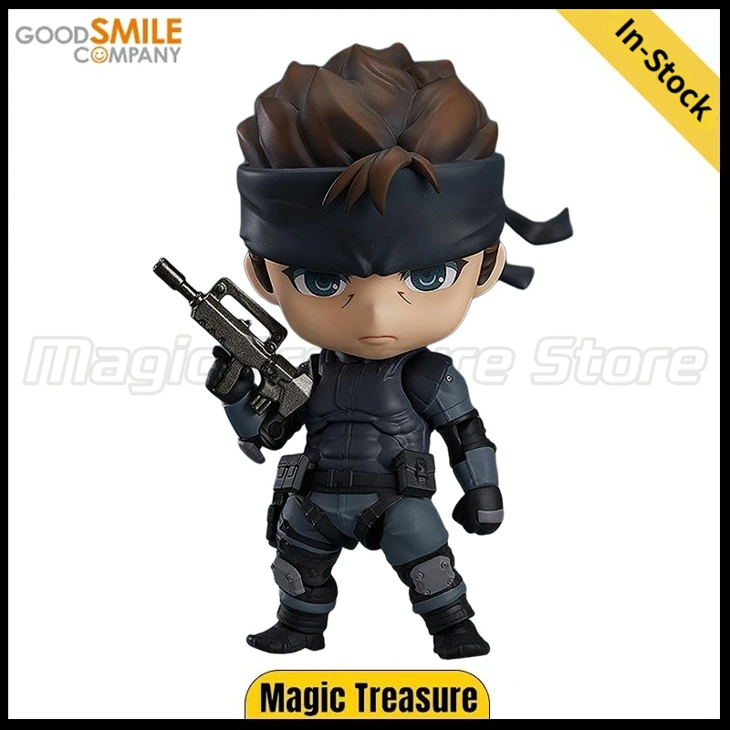 

【MT】In Stock Original GSC 447 Metal Gear Solid Solid Snake David Q Version Model Figure Toys