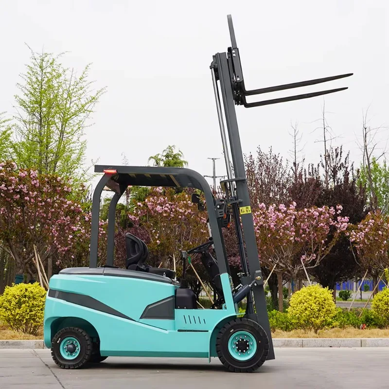 2.5 Ton Reinforced Frame Heavy Duty Electric Forklift Stone Hardware Factory High Weight Goods Transport Truck