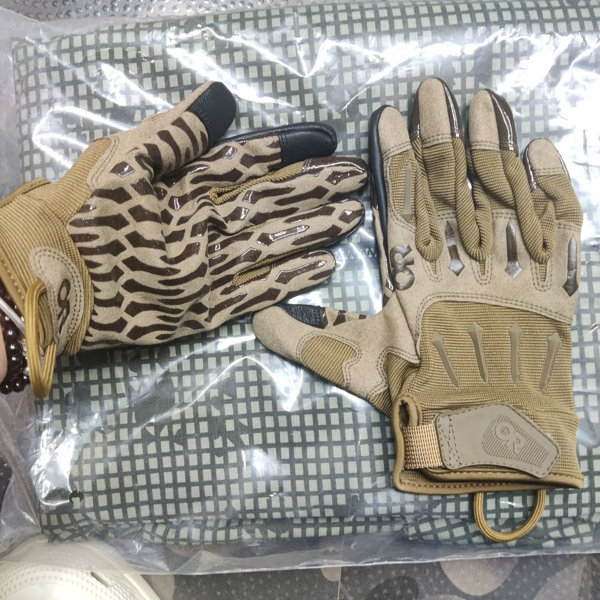 Guantes tácticos antideslizantes con pantalla táctil para entrenamiento - imagen 5