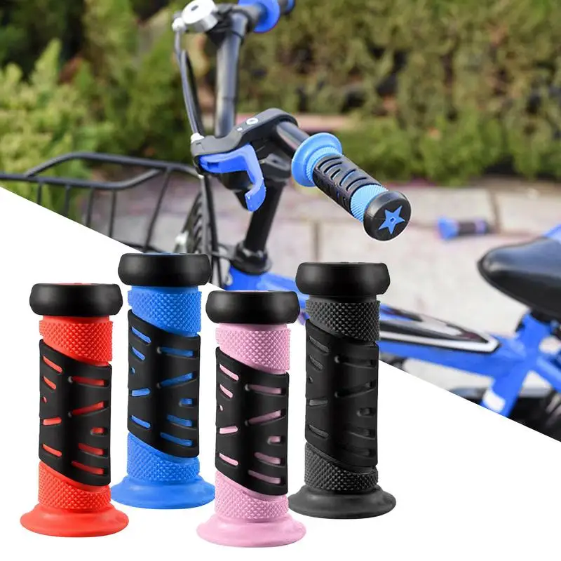 Soft Cycling Grips Soft Non-Slip-Rubber Hand Grip Non-Slip Cycles Handles Soft Cycling Grips Rubber Hand Grips For Folding