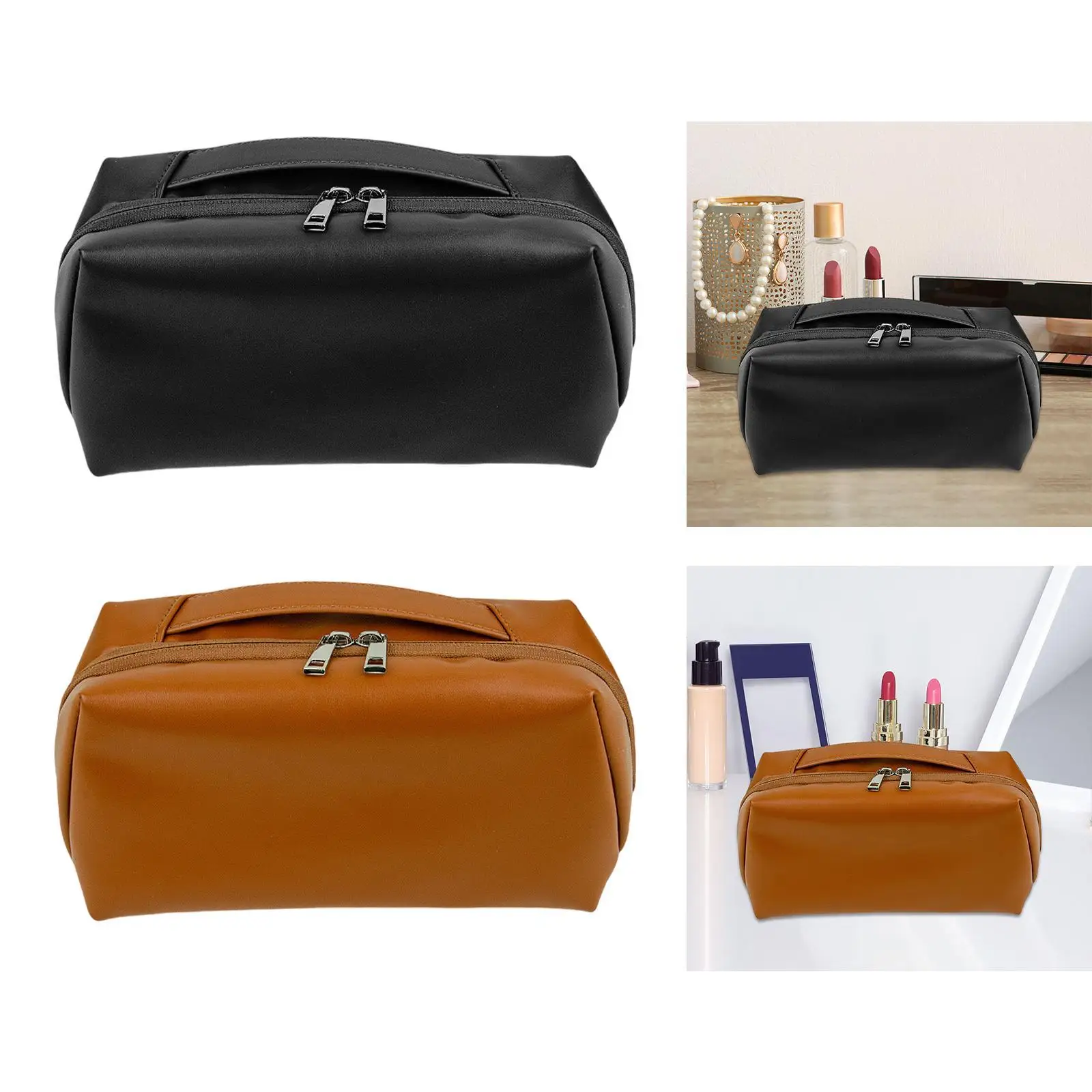 حقيبة مكياج صغيرة للسفر منظم مستحضرات التجميل لرحلة العمل والسفر في الفندق #1