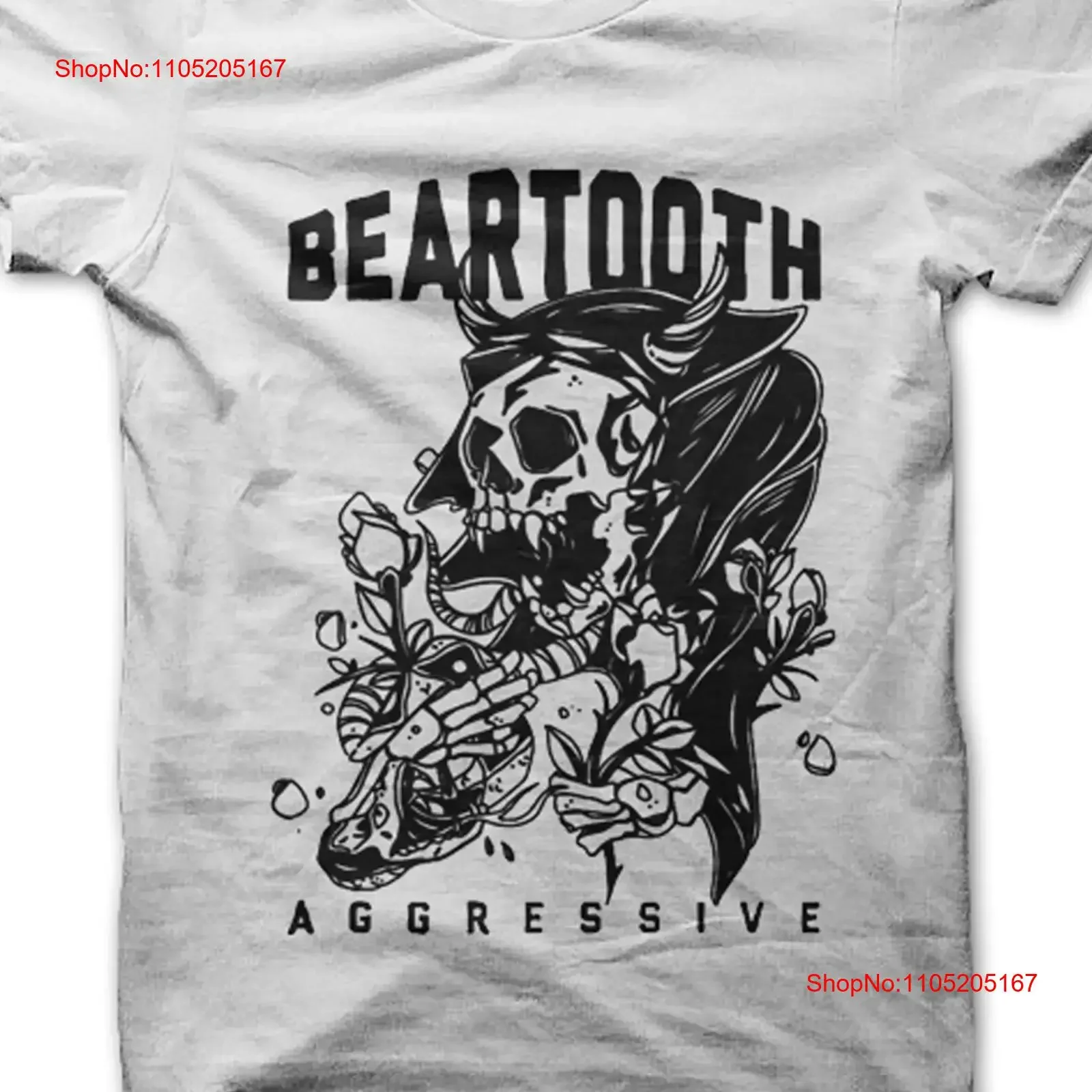 vtg Beartooth band AGGRESSIVE T shirt tee All sizes S to 5XL XA836 vintage Washed Stylish designer clothes graphic streetwear
