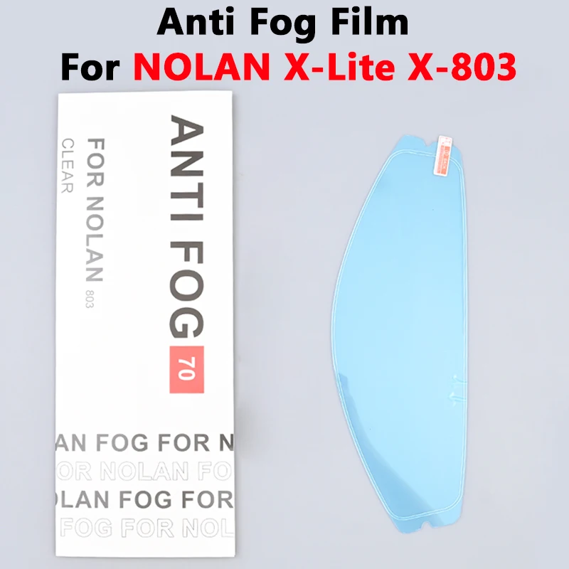 

Противотуманная пленка для шлема NOLAN X-Lite X-803, противотуманная наклейка для X-803, аксессуары для мотоциклетных шлемов, подходит для M-XXL, Clear Vison