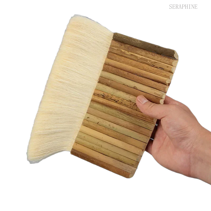 Soft Woolen Hair Painting Brush Practical Handmade Mounting Tool Mounting Professional Calligraphy Painting Bristle Brush Pen