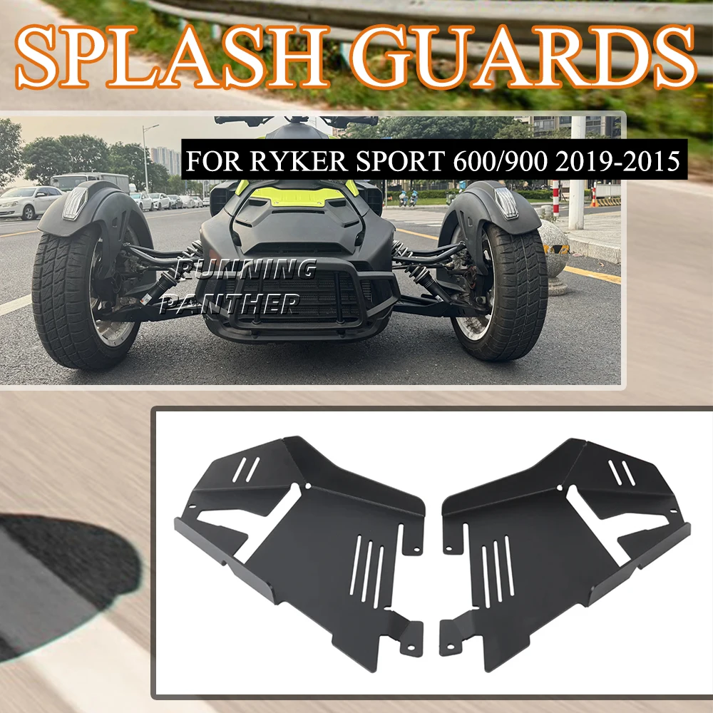 

New motorcycle accessories mudguard splash proof bottom plate FOR Can Am RYKER SPORT 600 900 Ryker Sport 600 900 2019-2025
